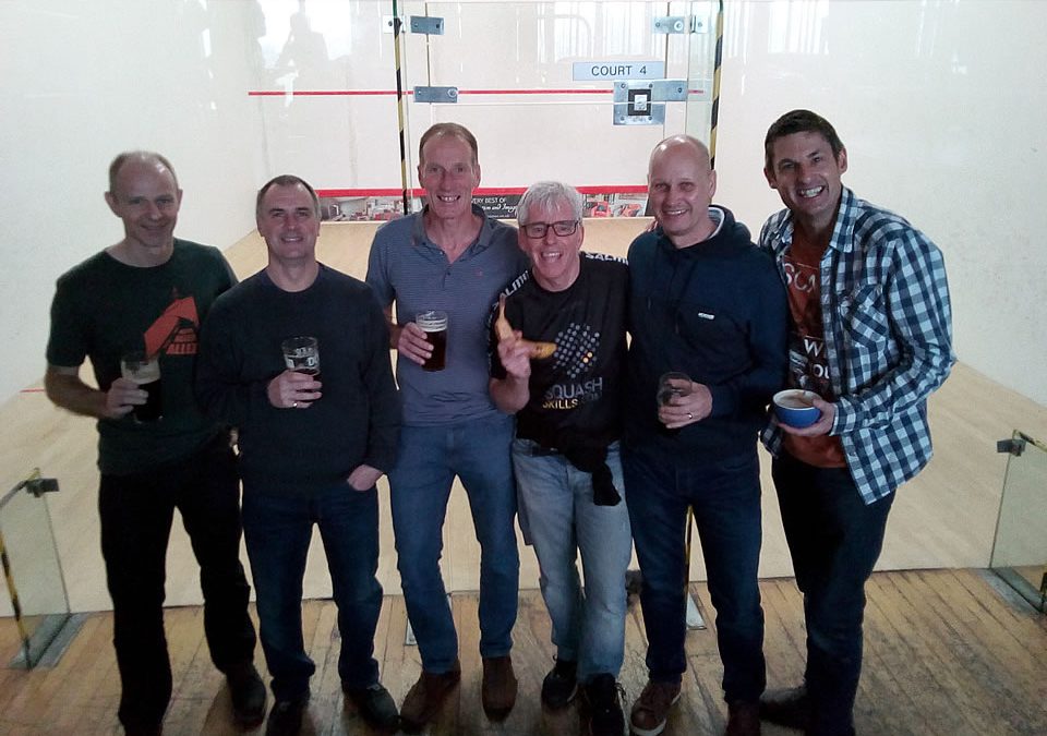 ICC Men's Over 50's Squash Team Photo March 2019